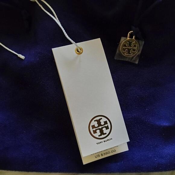 NWT Authentic Tory Burch Rayna Resin Clutch - Picture 8 of 12